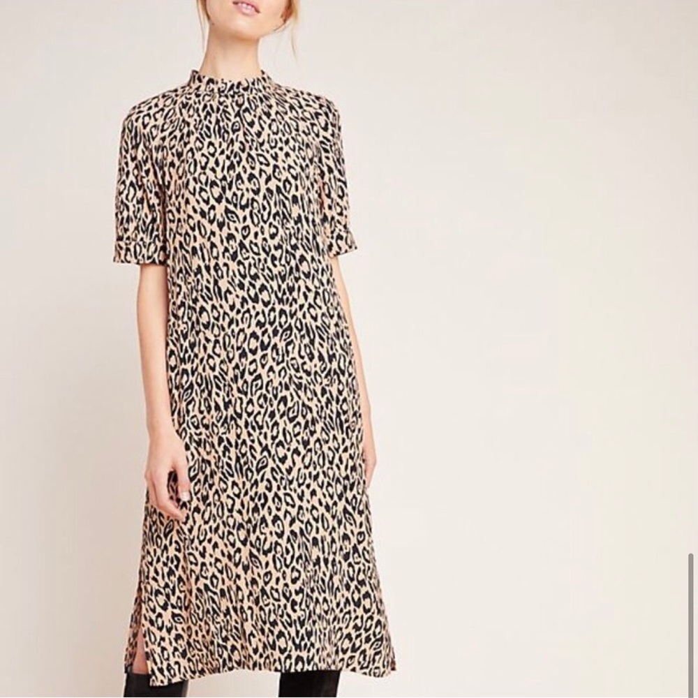 Anthropologie McKenzie mock tunic dress XS